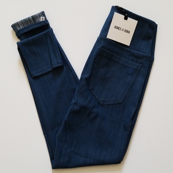 ❗ONE LEFT❗Agnes & Dora Deep Sea Jeggings - Picture 2 of 5